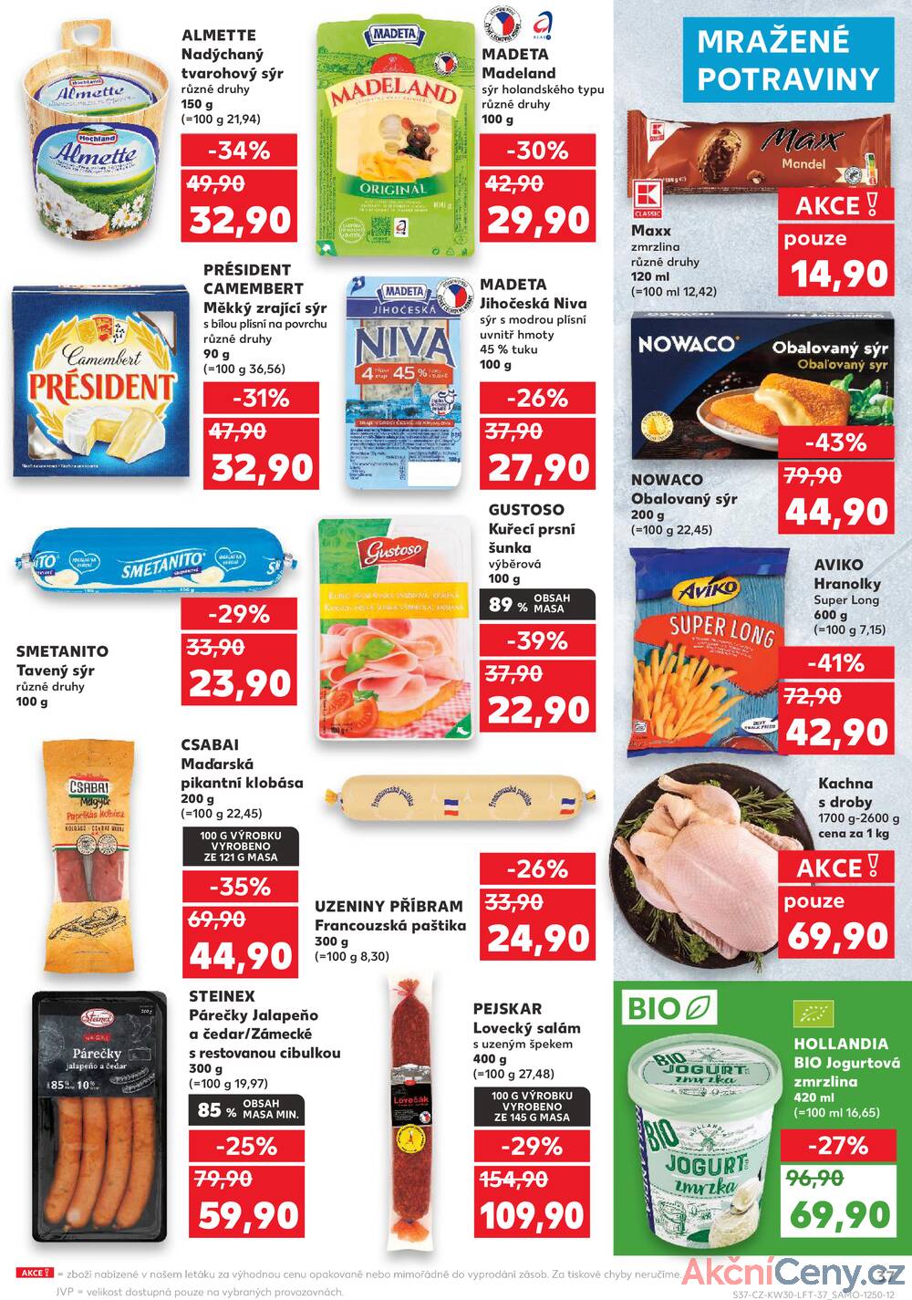 Leták Kaufland - Kaufland 23.7. - 29.7. - Kaufland Praha-Barrandov - strana 37