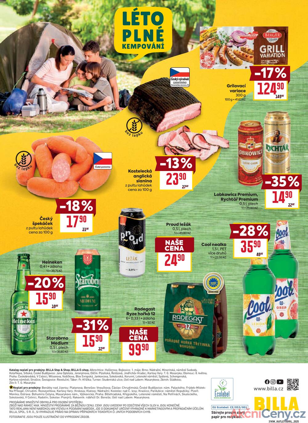 Leták Billa - Billa katalog Léto od 30.7. do 19.8.2025 - strana 30
