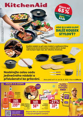 Billa katalog Léto od 30.7. do 19.8.2025