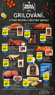 Tesco malé hypermarkety od 30.7. do 5.8.2025