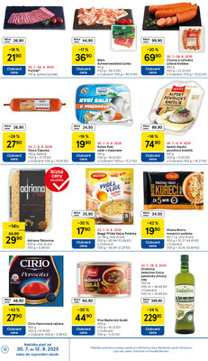 Tesco malé hypermarkety od 30.7. do 5.8.2025