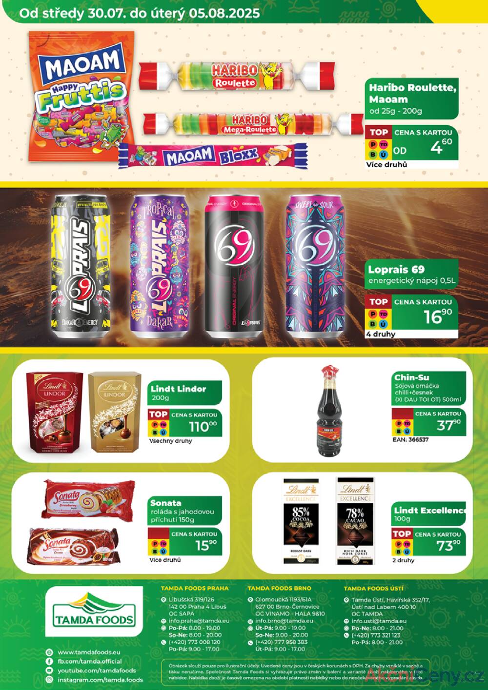 Leták Tamda Foods - Tamda Foods od 30.7. do 5.8.2025 - strana 52