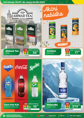 Tamda Foods od 30.7. do 5.8.2025