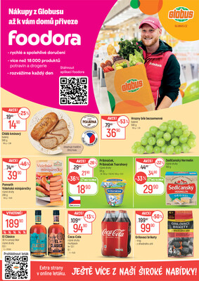 Akční leták Globus 30.7. - 5.8.2025 - Globus České Budějovice
