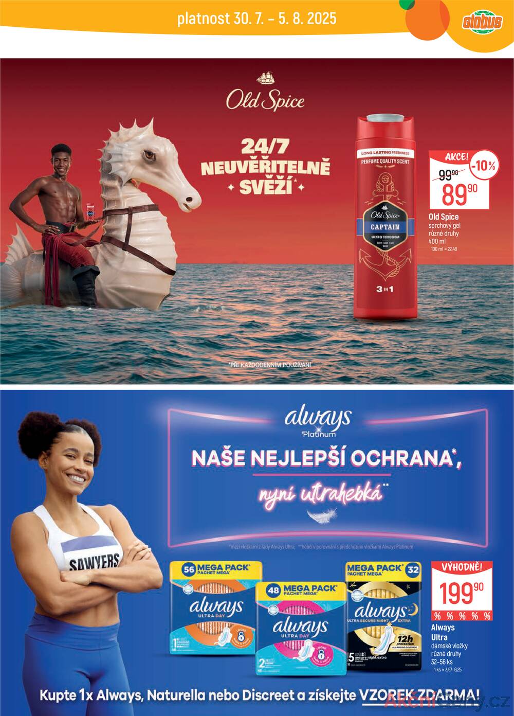 Leták Globus - Akční leták Globus 30.7. - 5.8.2025 - Globus Opava - strana 5