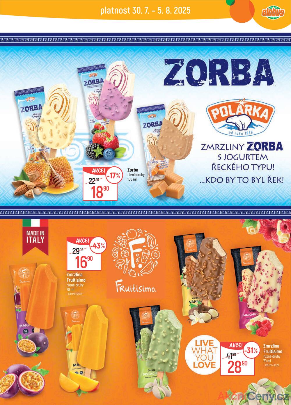 Leták Globus - Akční leták Globus 30.7. - 5.8.2025 - Globus Ostrava - strana 23