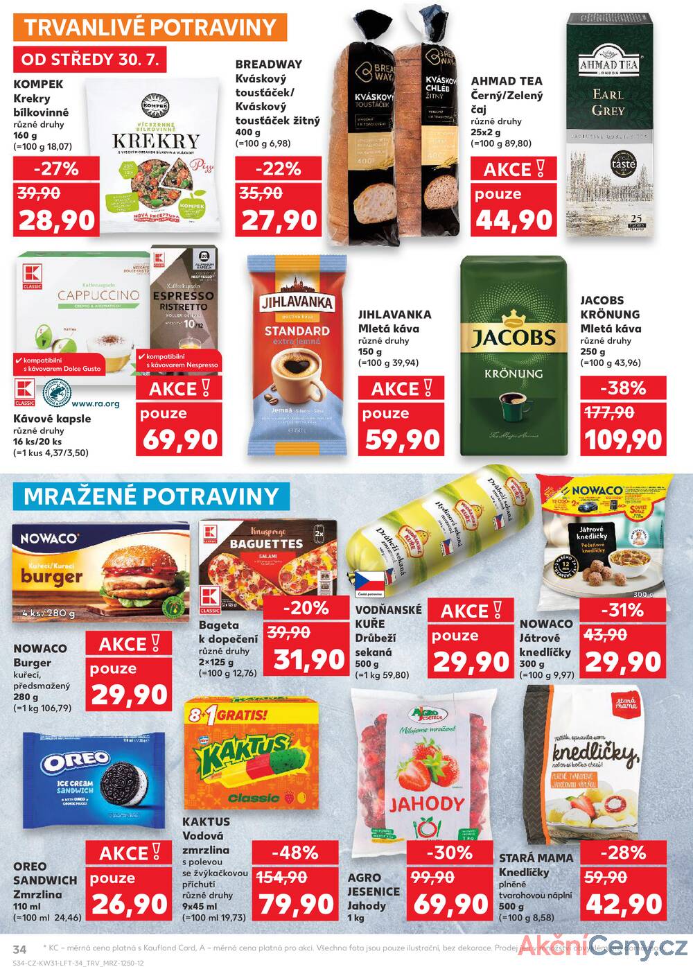 Leták Kaufland - Kaufland 30.7. - 5.8. - Kaufland - Rokycany - strana 34