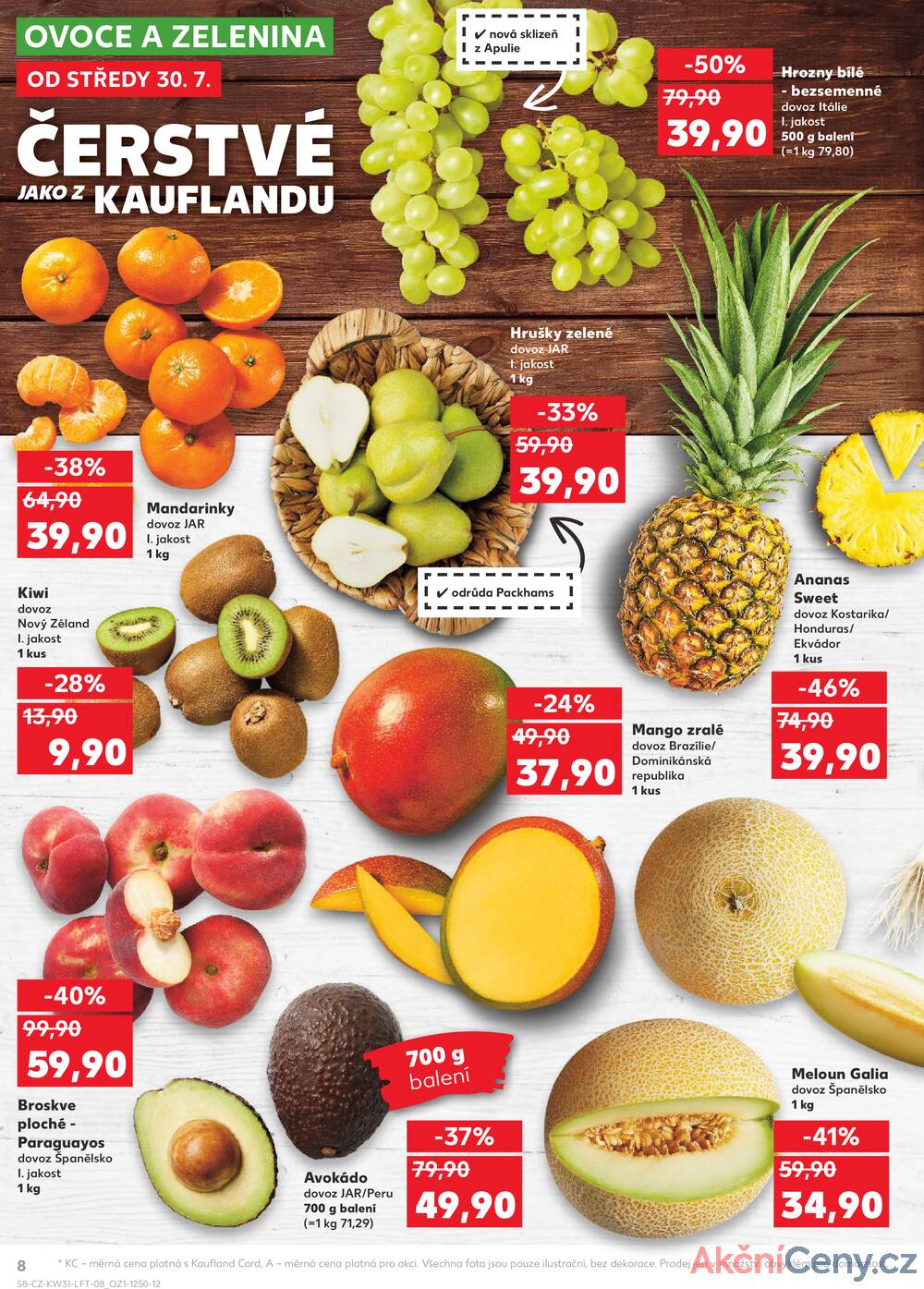 Leták Kaufland - Kaufland 30.7. - 5.8. - Kaufland - Mladá Boleslav - strana 8