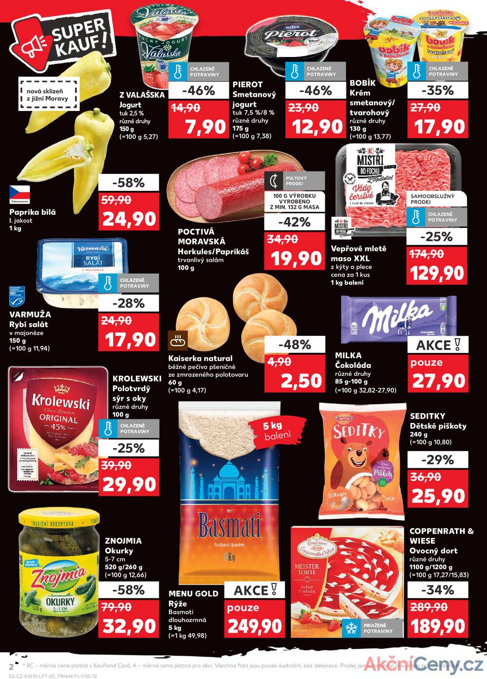 Leták Kaufland - Kaufland 30.7. - 5.8. - Kaufland - Jablonec nad Nisou (U Kostela) - strana 2