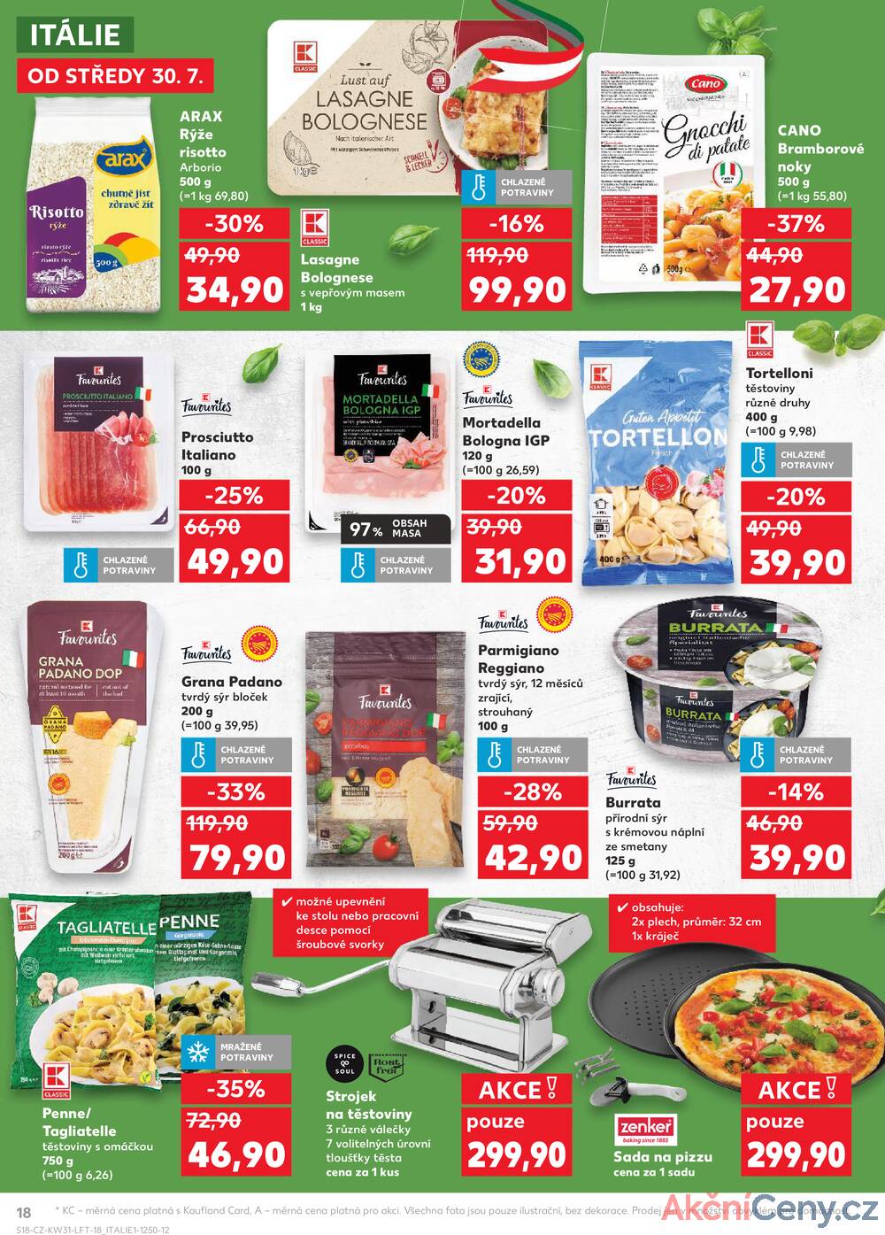 Leták Kaufland - Kaufland 30.7. - 5.8. - Kaufland - Lovosice (Siřejovická) - strana 18