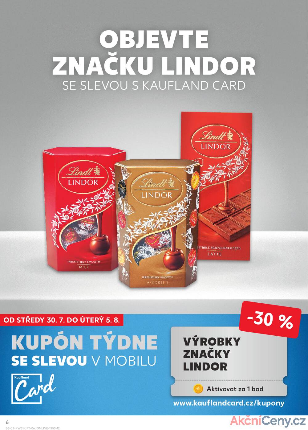 Leták Kaufland - Kaufland 30.7. - 5.8. - Kaufland - Hodonín (Konečná) - strana 6