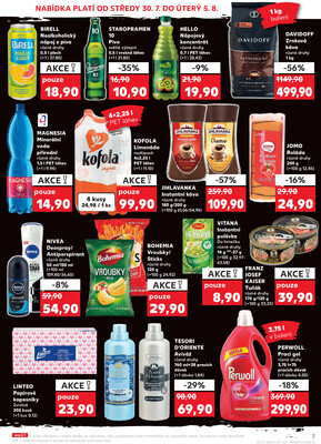Kaufland 30.7. - 5.8. - Kaufland - Znojmo (Jarošova)