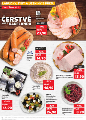 Kaufland 30.7. - 5.8. - Kaufland - Znojmo (Jarošova)