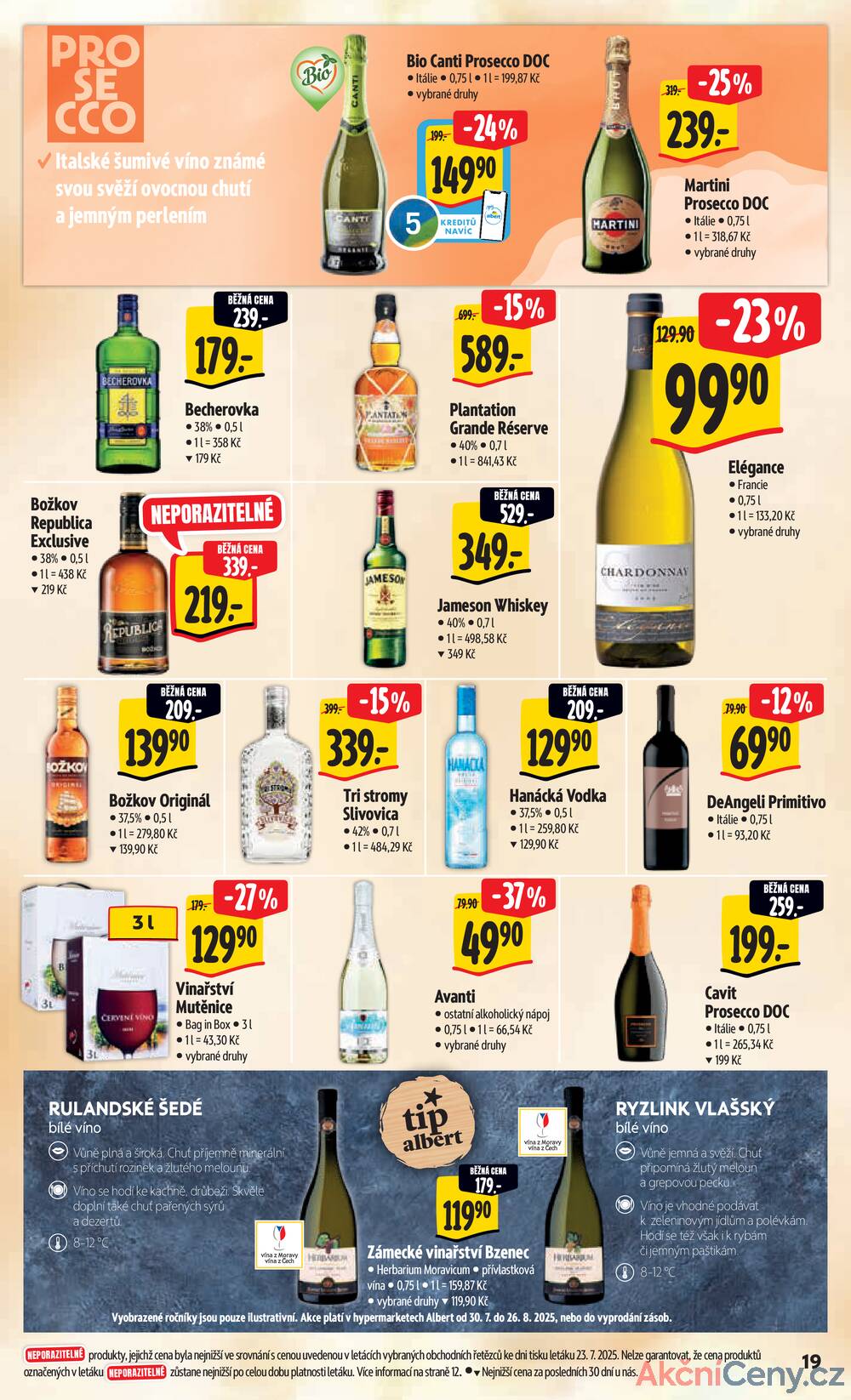 Leták Albert - Albert Hypermarket od 30.7. do 5.8.2025 - strana 21 Leták Albert - Albert Hypermarket od 30.7. do 5.8.2025 - strana 21