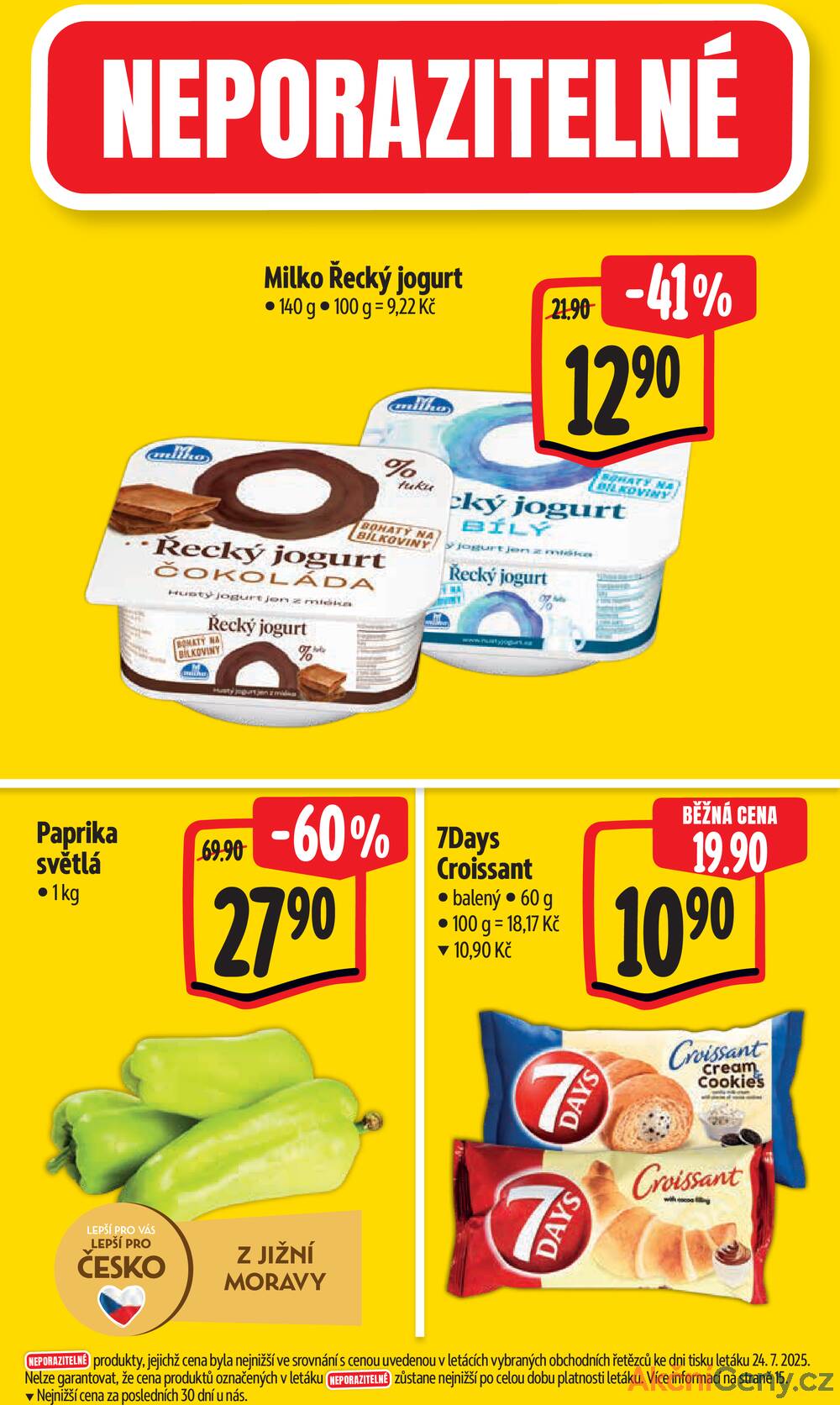 Leták Albert - Albert Supermarket Jihomoravský od 30.7. do 5.8.2025 - strana 3
