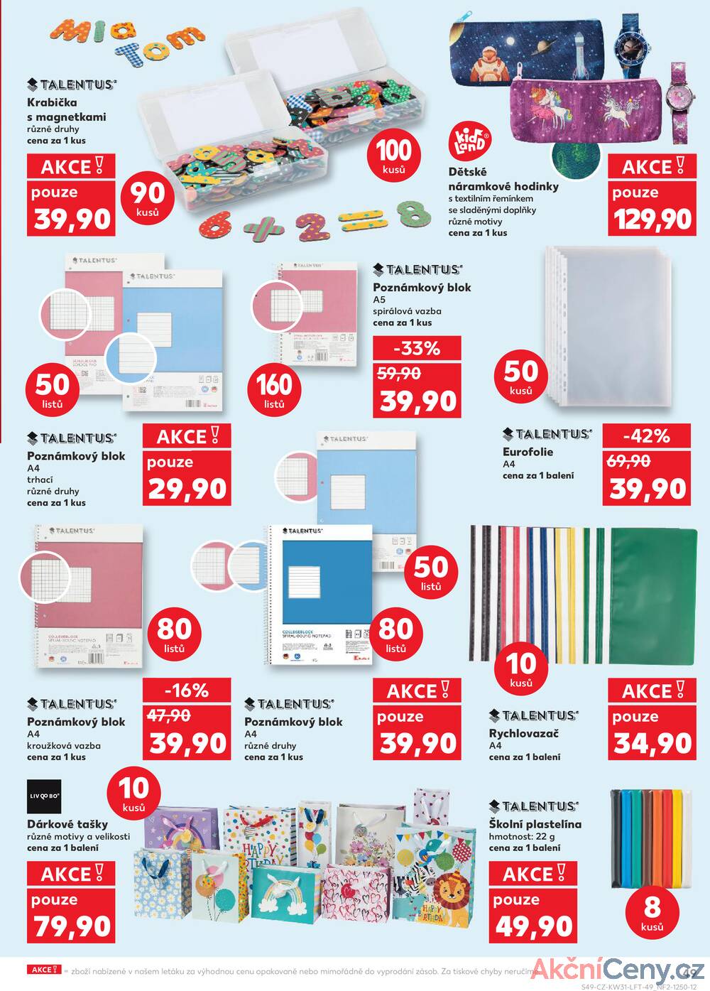 Leták Kaufland - Kaufland 30.7. - 5.8. - Kaufland - Ostrava - Zábřeh - strana 49