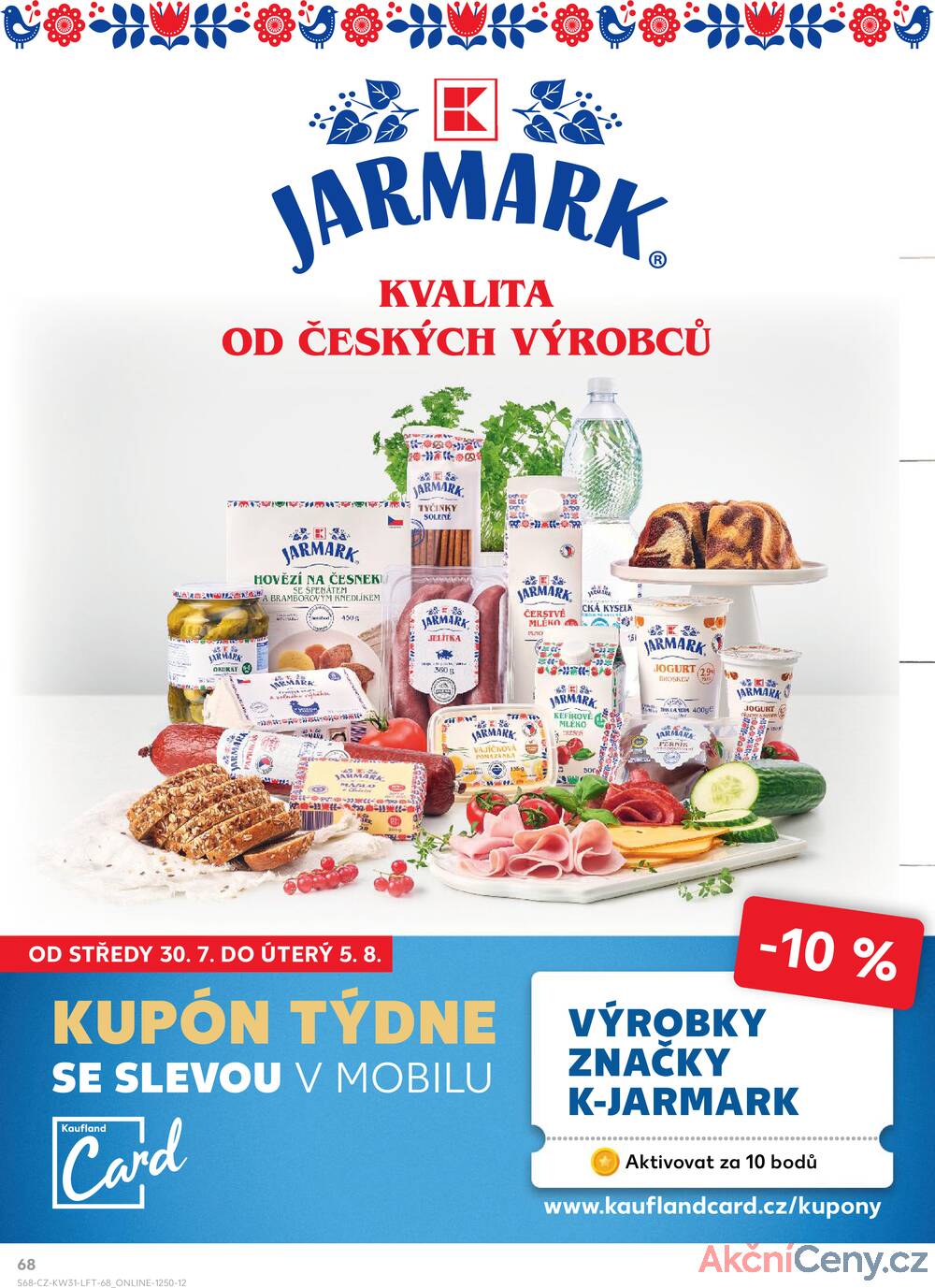 Leták Kaufland - Kaufland 30.7. - 5.8. - Kaufland - Ostrava - Zábřeh - strana 68