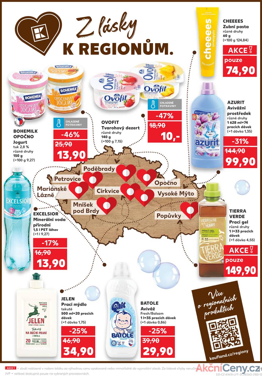 Leták Kaufland - Kaufland 30.7. - 5.8. - Kaufland - Plzeň (Sukova) - strana 31