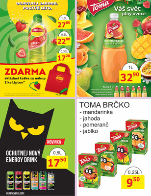 BENE Nápoje od 1.8. do 31.8.2025