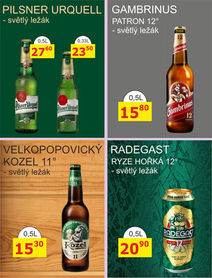 BENE Nápoje od 1.8. do 31.8.2025
