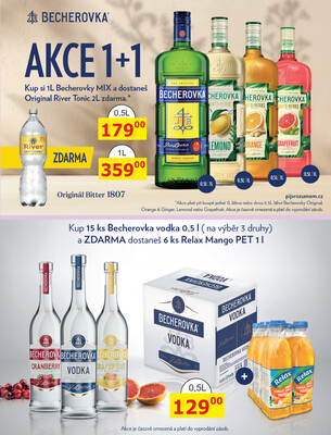 BENE Nápoje od 1.8. do 31.8.2025