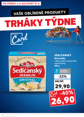 Kaufland 6.8. - 12.8. - Kaufland - Rokycany