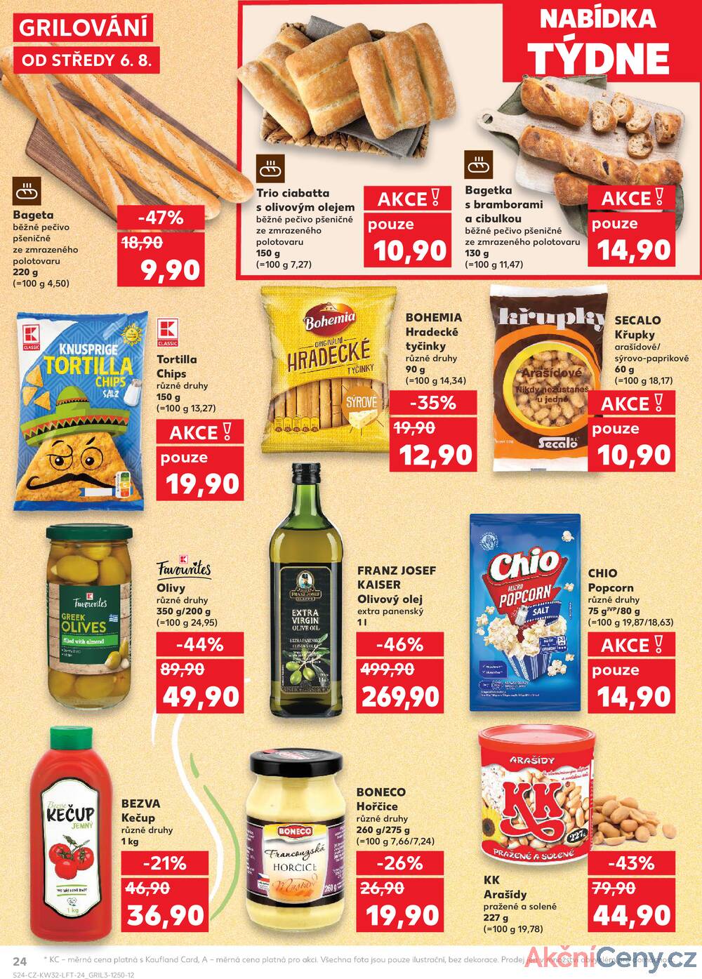 Leták Kaufland - Kaufland 6.8. - 12.8. - Kaufland - Náchod - strana 24