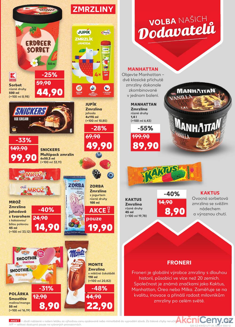 Leták Kaufland - Kaufland 6.8. - 12.8. - Kaufland - Náchod - strana 25