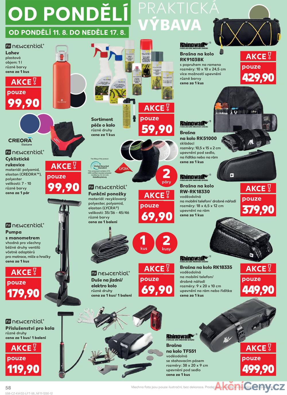 Leták Kaufland - Kaufland 6.8. - 12.8. - Kaufland - Náchod - strana 58