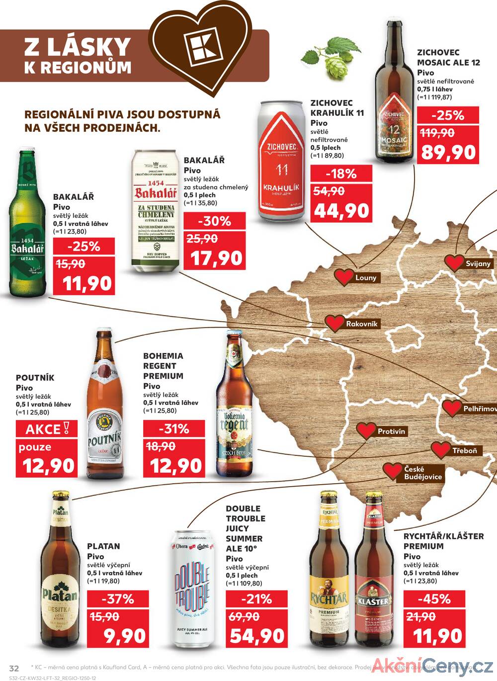 Leták Kaufland - Kaufland 6.8. - 12.8. - Kaufland - Děčín - strana 32