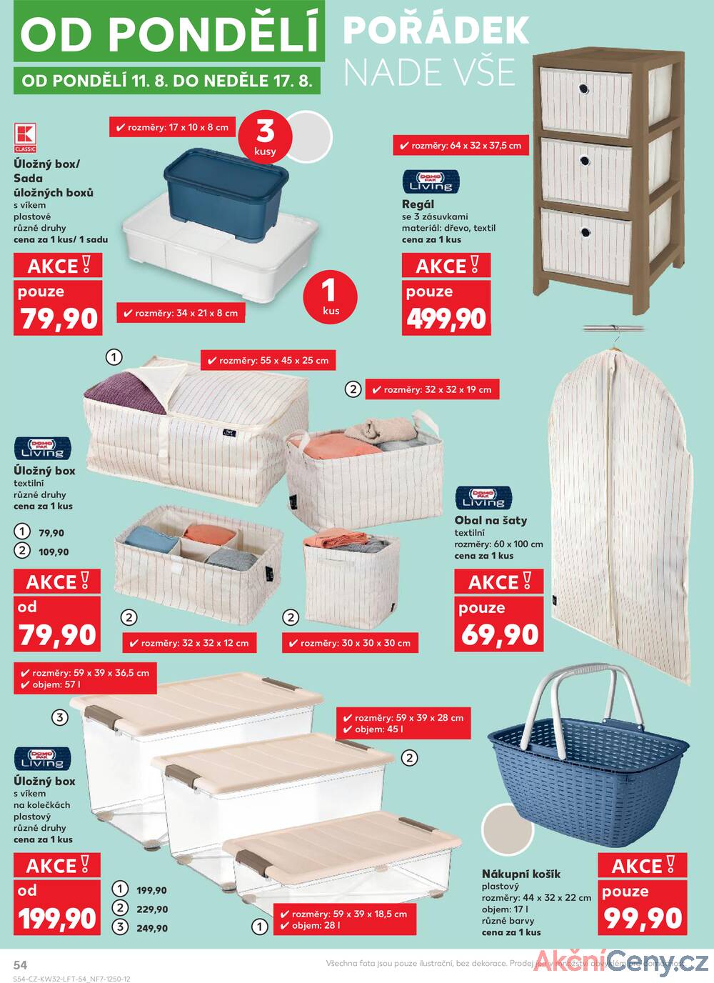 Leták Kaufland - Kaufland 6.8. - 12.8. - Kaufland - Děčín - strana 54