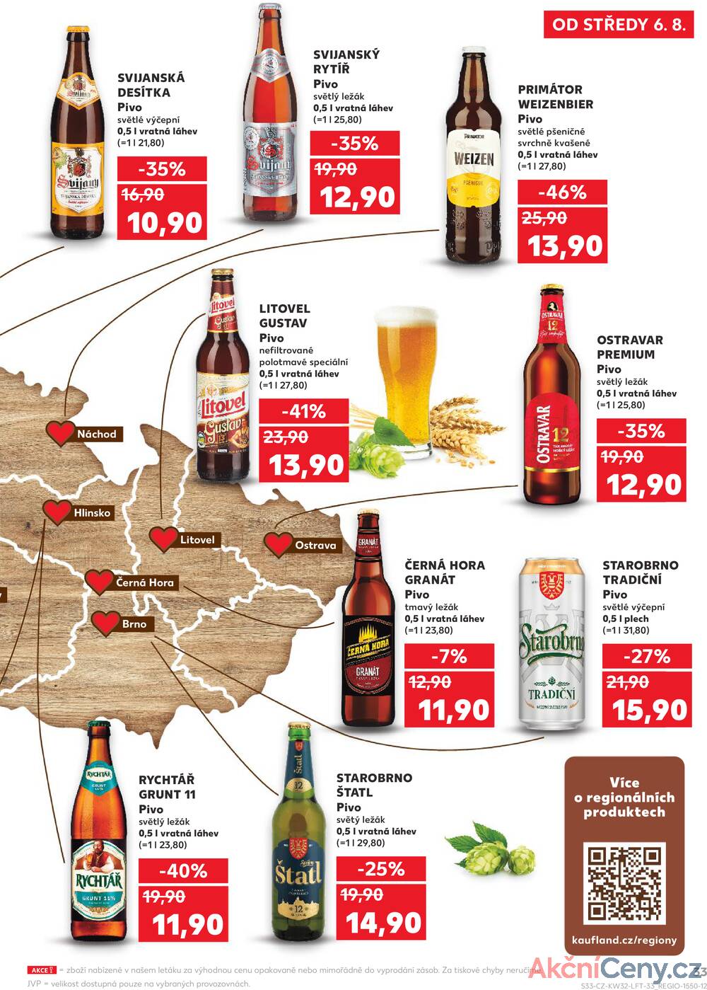 Leták Kaufland - Kaufland 6.8. - 12.8. - Kaufland - Teplice (Čs. Dobrovolců) - strana 33