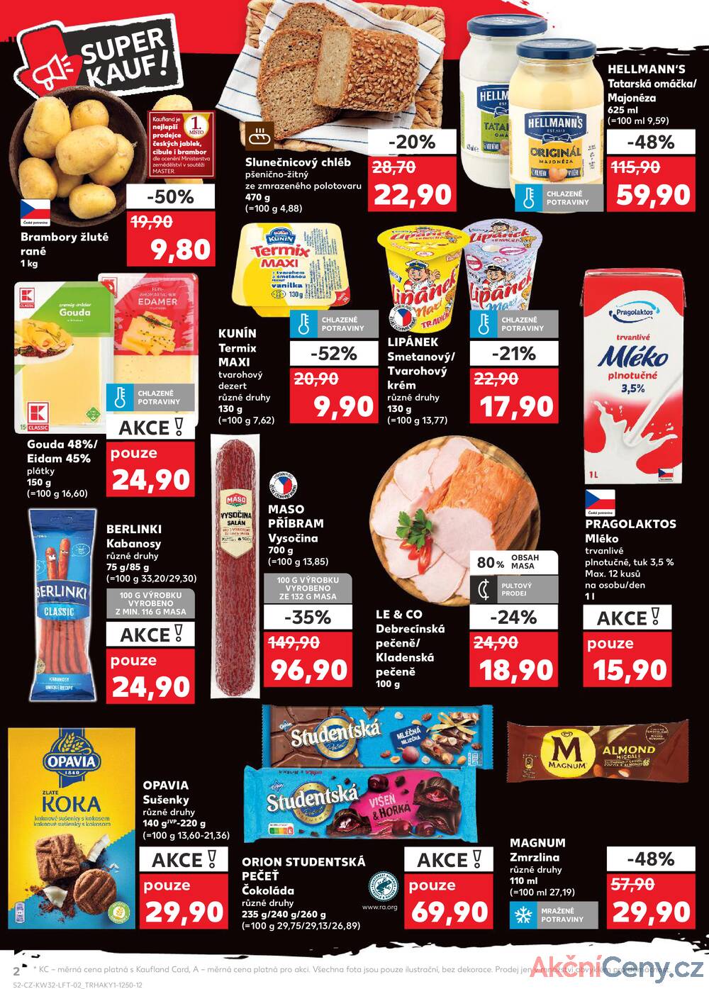 Leták Kaufland - Kaufland 6.8. - 12.8. - Kaufland - Hradec Králové - strana 2