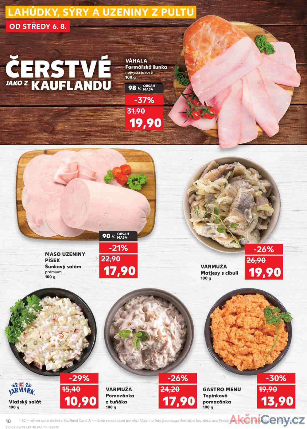 Leták Kaufland - Kaufland 6.8. - 12.8. - Kaufland - Ostrava - Mariánské Hory - strana 10