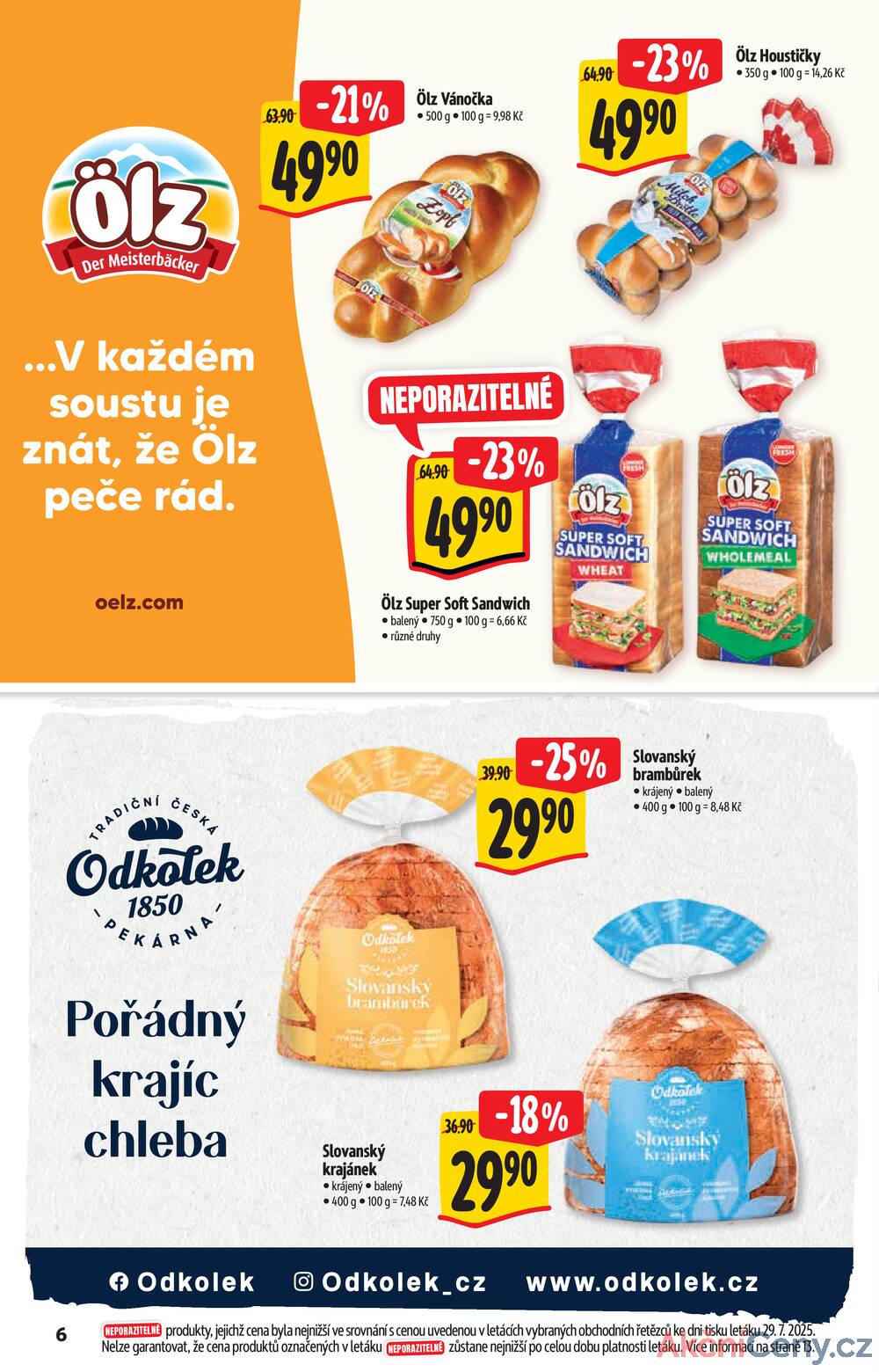 Leták Albert - Albert Supermarket katalog Brand od 6.8. do 19.8.2025 - strana 6 Leták Albert - Albert Supermarket katalog Brand od 6.8. do 19.8.2025 - strana 6