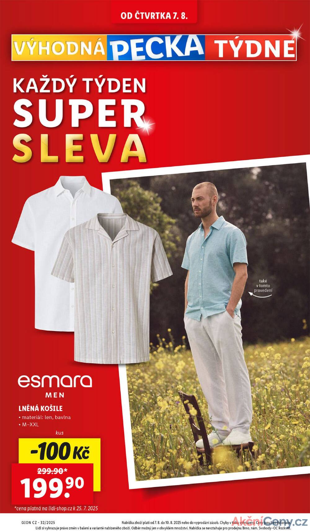 Leták Lidl - Lidl Čtvrtek od 7.8. do 10.8.2025 - strana 6