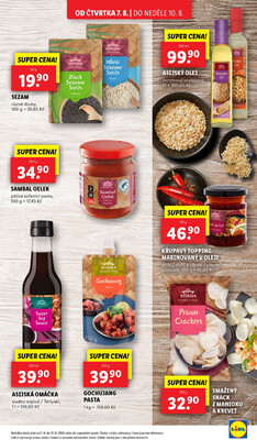 Leták Lidl
		  platný do 10.8.2025 - strana 21