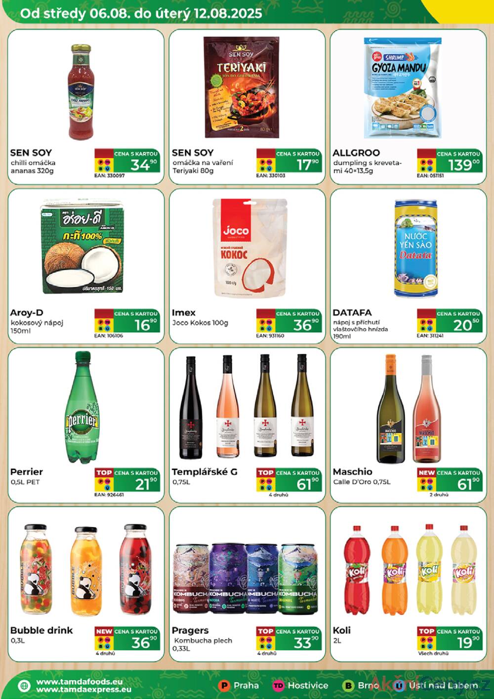 Leták Tamda Foods - Tamda Foods od 6.8. do 12.8.2025 - strana 4