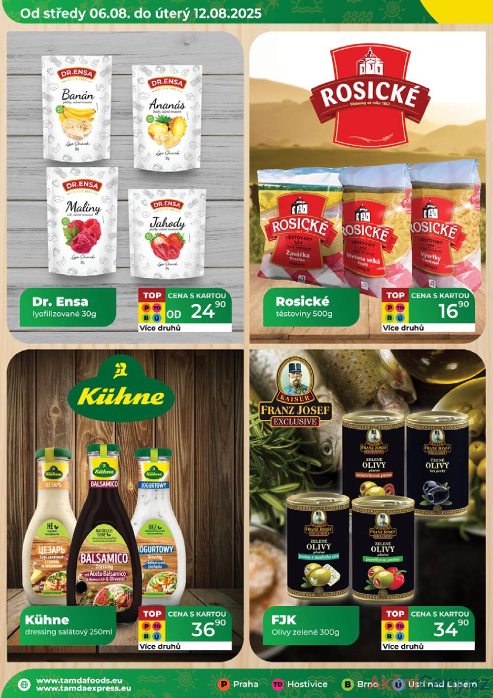 Leták Tamda Foods - Tamda Foods od 6.8. do 12.8.2025 - strana 12