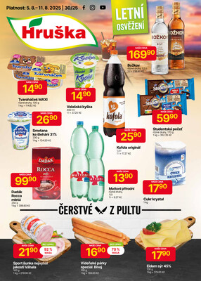 Hruška od 5.8. do 11.8.2025