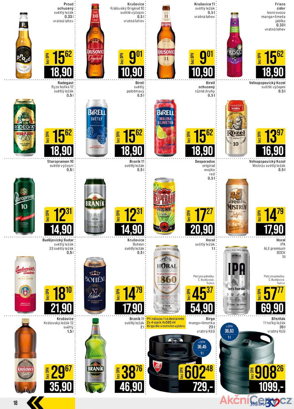 Leták JIP - JIP Cash & Carry České Budějovice, Most, Náchod, Polička, Sušice a Svoboda nad Úpou od 6.8. do 12.8.2025 - strana 18