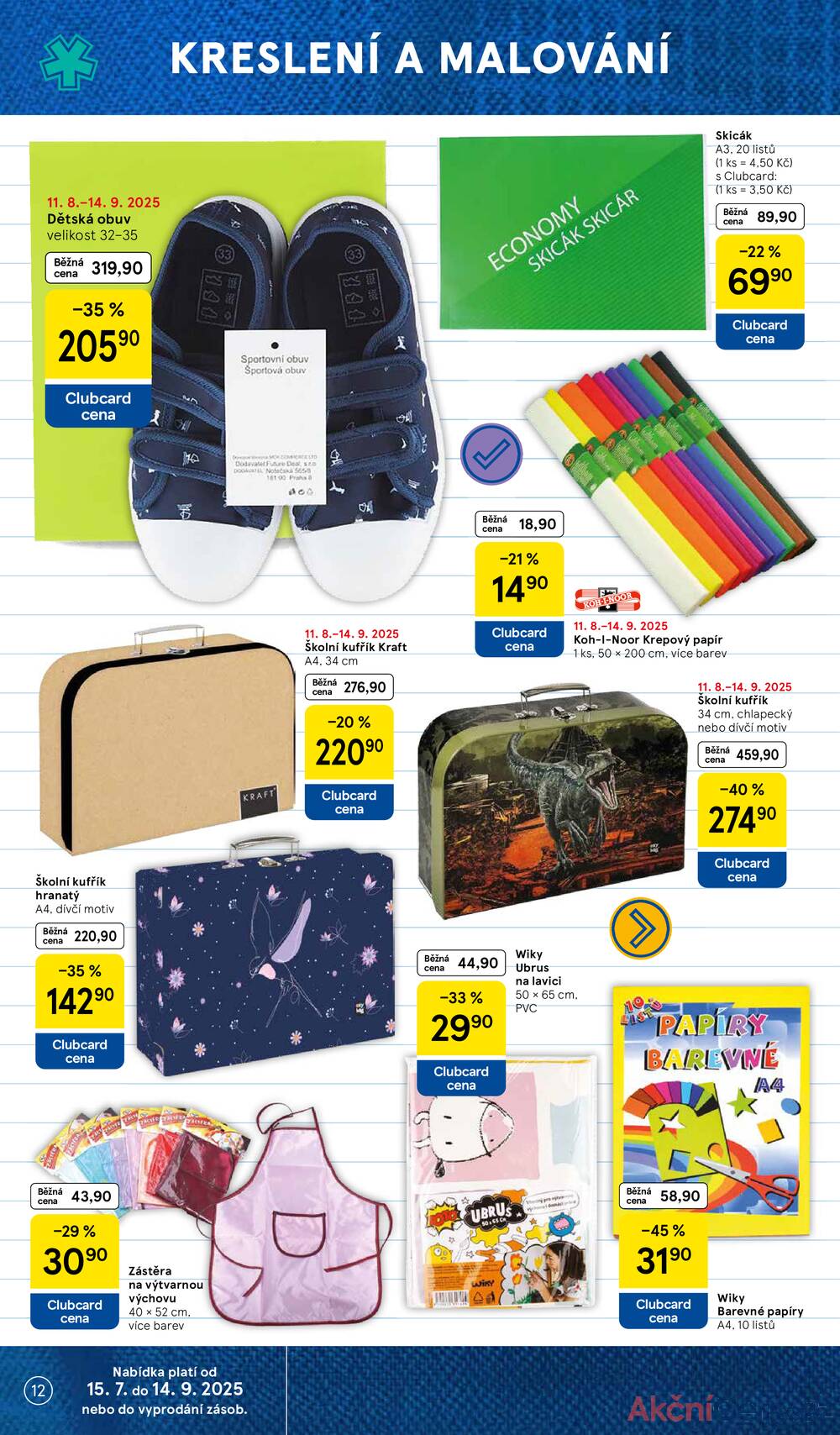 Leták Tesco - Tesco SPECIÁL velké hypermarkety  od 11.8. do 14.9.2025 - strana 12