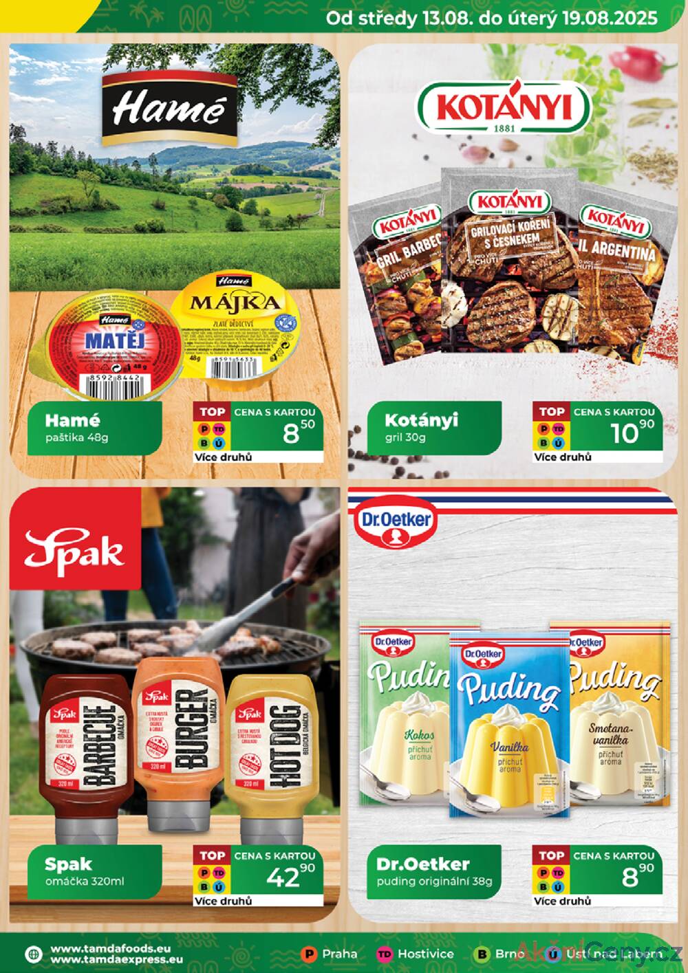 Leták Tamda Foods - Tamda Foods od 13.8. do 19.8.2025 - strana 11