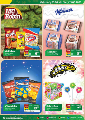 Tamda Foods od 13.8. do 19.8.2025