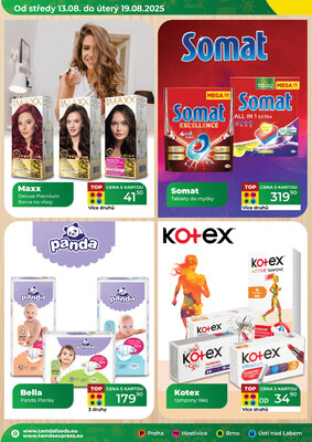 Tamda Foods od 13.8. do 19.8.2025