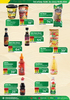 Tamda Foods od 13.8. do 19.8.2025