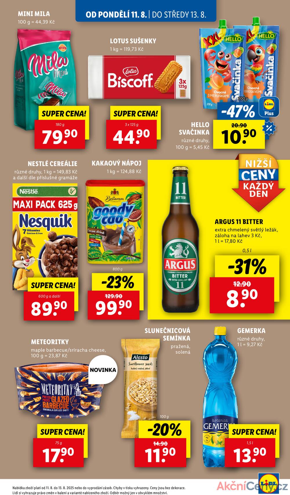 Leták Lidl - Lidl od 11.8. do 13.8.2025 - strana 25 Leták Lidl - Lidl od 11.8. do 13.8.2025 - strana 25