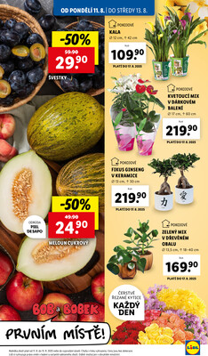 Lidl od 11.8. do 13.8.2025
