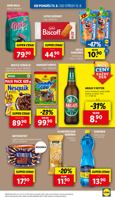 Lidl od 11.8. do 13.8.2025