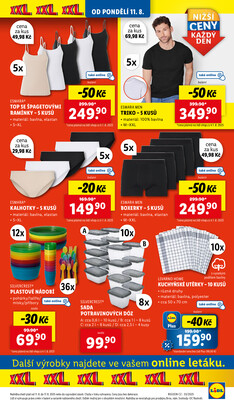 Lidl od 11.8. do 13.8.2025